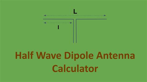 dipole antenna length calculator|full wave dipole calculator.